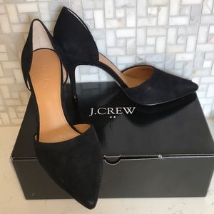 J. Crew Factory black high heels. Size 7.